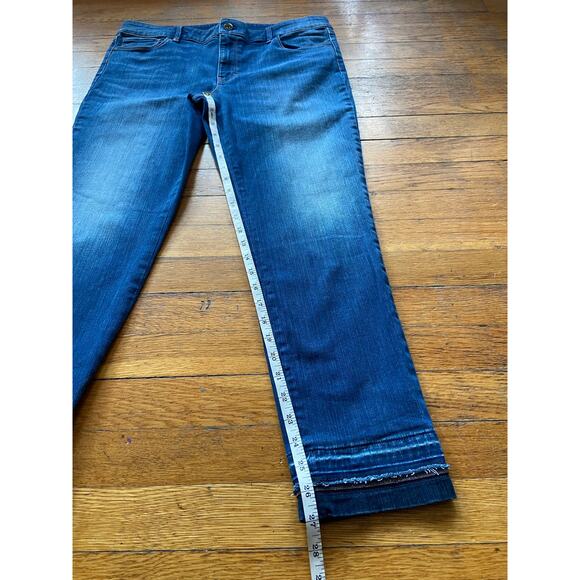 WHITE HOUSE | BLACK MARKET 'The Slim Ankle' Jeans sz 12 - Picture 11 of 13